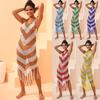 Handmade Crochet Beach Wedding Cover-up Dress