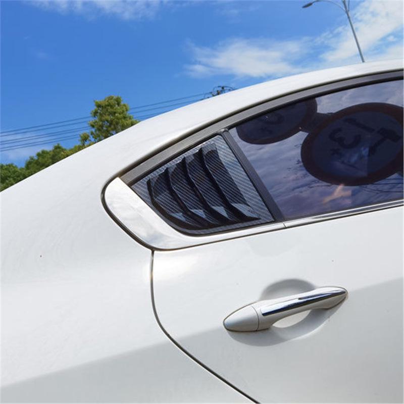 Отделка из углеродного волокна для Kia K3 2013-2018 (Треугольные жалюзи) - Стиль Мустанг