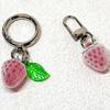 1 шт. Kawaii милый желейный брелок клубника украшение рюкзак кулон для девочек кошелек подарки ювелирные изделия