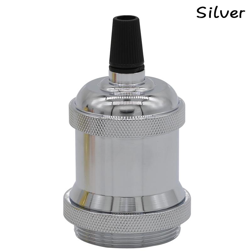 Винтажная ретро-лампа Эдисона Подвесной светильник с цоколем E27 Подвесные светильники Винтовой цоколь лампы Алюминиевый светильник Промышленный ретро-патрон