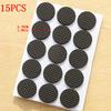 1/6/15/24pcs Furniture Pads, Adhesive Rubber DIY Furniture Feet Pad, Table Legs Stools, Chairs Mats, Table And Chair Foot Protec