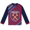 West Ham United FC Boys Sublimation Long Pyjama Set