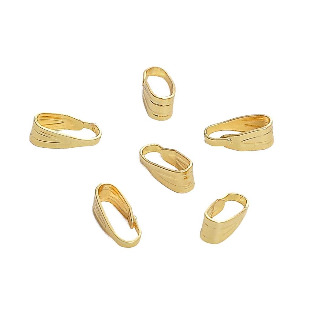 10 шт., медный кулон, зажим, застежка, соединитель, бусины, ювелирные изделия, DIY браслет, ожерелье, кулон, ювелирный компонент