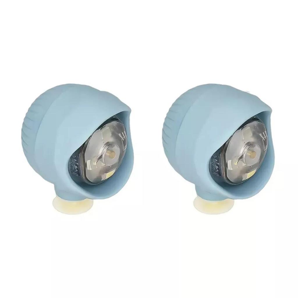 2 шт. Водонепроницаемые светящиеся украшения для обуви, аксессуары для обуви Crocs, 3 режима освещения для кемпинга, прогулок с собакой, в подарок взрослым и детям