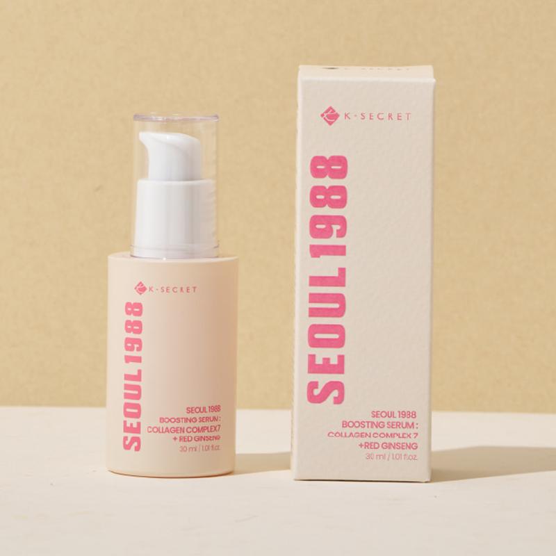 K-SECRET Сеул 1988 Бустер-сыворотка: Коллагеновый комплекс 7 + Красный женьшень 30 мл