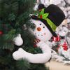 105cm Cute Hugs The Tree Doll Santa Claus Snowman Christmas Tree Ornament Festive Decor Noel Atmosphere Cloth Xmas New-Year