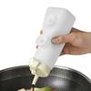 Transparent Condiment Squeeze Bottle Leakproof Design Silicone Split Bottle  Salad Dressing