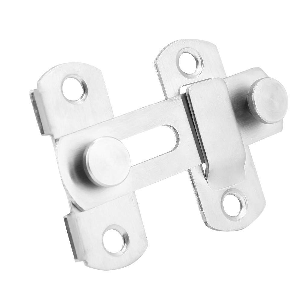 Stainless Steel Latch Lock for Window Cabinet Pet Cage Sliding Door Accessorries