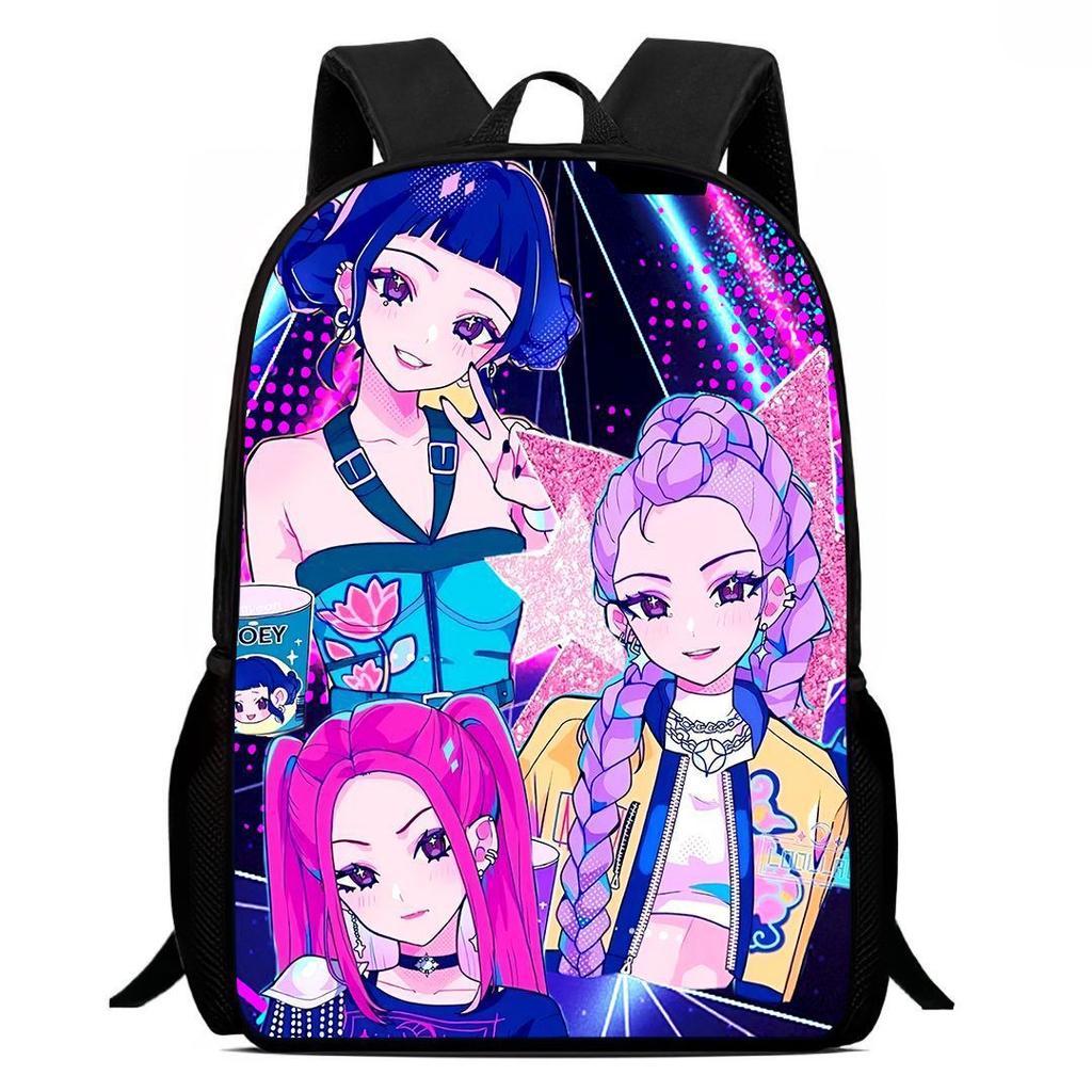 Kpop Охотник на ведьм Группа Школьная сумка Высококачественная печать Повседневный легкий рюкзак Начальная школа