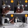 Bidet Shattaf Stainless Steel Modern Wall-Mounted Hand Held Toilet Sprayer Set