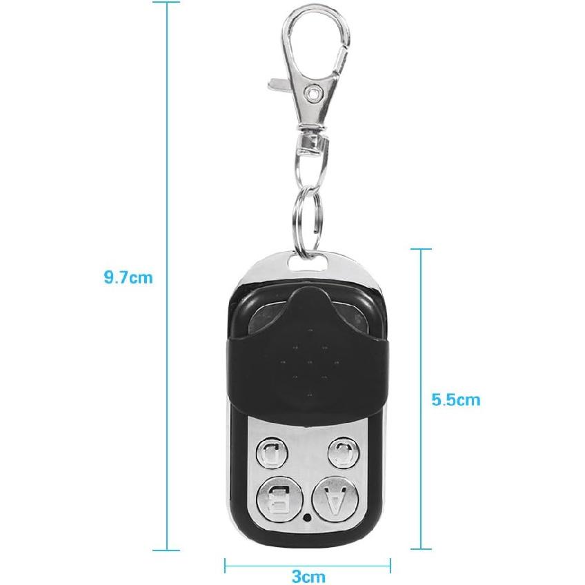 Keyless Entry Car Key Fob | Universal Cloning Key Fob | Car Key Fob Keyless Entry Remote Wireless Alarm Remote Control Key Fob for Car Garage Door