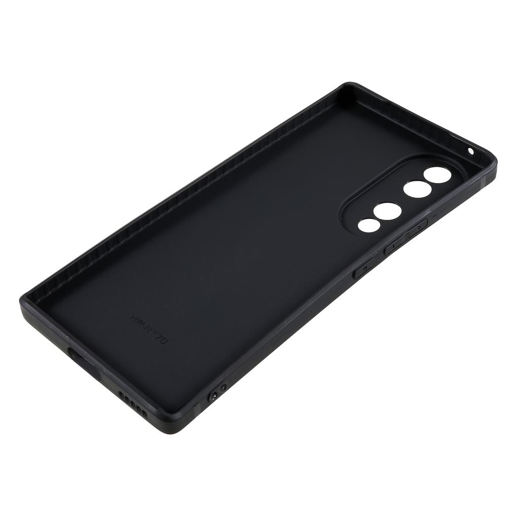 Для Honor 70 5G Чехол из ТПУ с прямыми краями Точный вырез Защитная крышка камеры