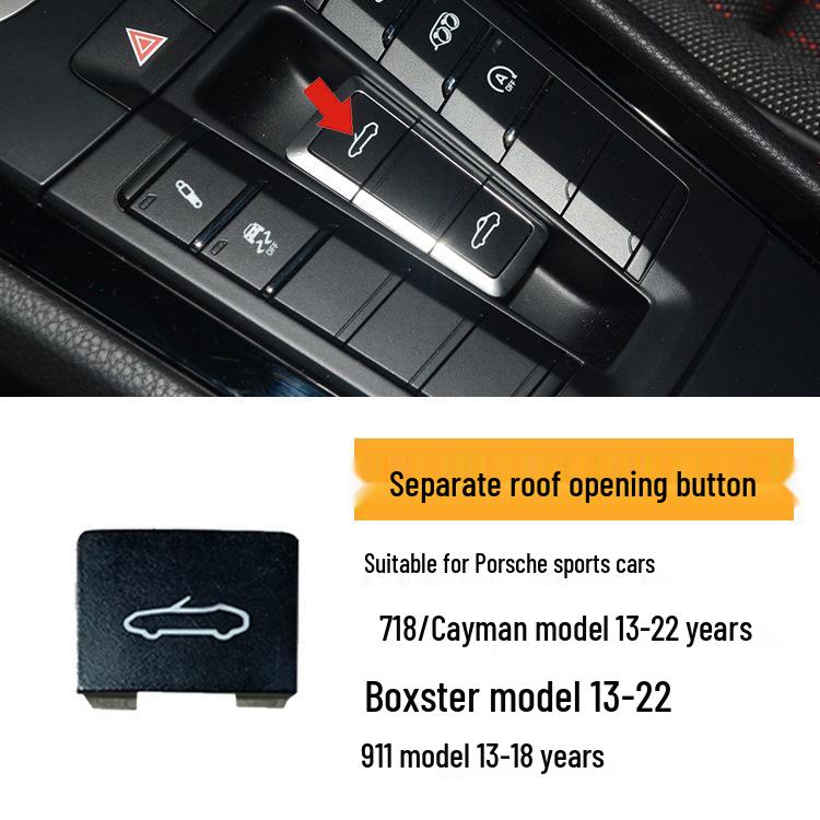 Кнопка переключателя крыши кабриолета Porsche 981/718/911