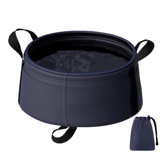 Портативный складной таз для воды, большая емкость, таз для хранения, устойчивая герметичная конструкция, складной умывальник