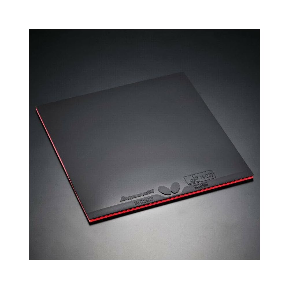 Butterfly Dignics 64 High Tension Table Tennis Rubber Soft Black 2.1mm