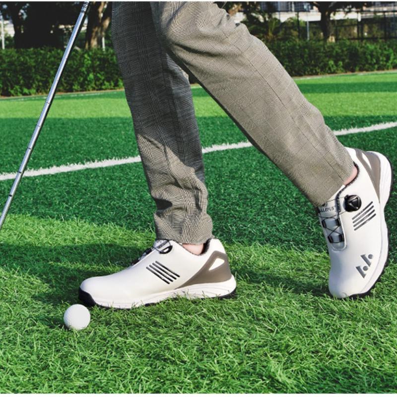 New Golf Fashion Shoes Swivel Belt Lightweight Casual Sports Ball Spikeless Shoes