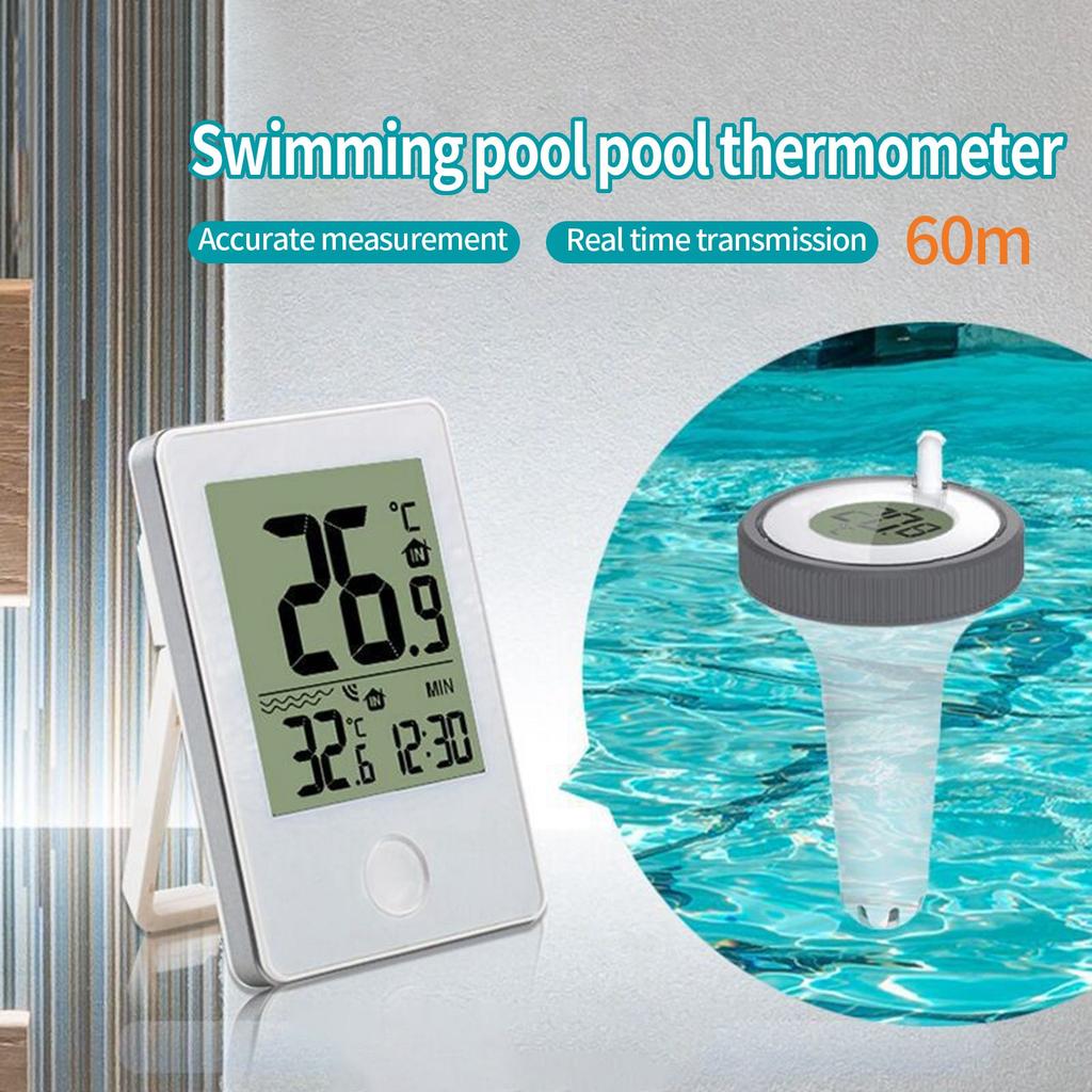 Swimming Pool , Bathtub Water Temperature Gauge, Wireless Floating Indoor And Outdoor