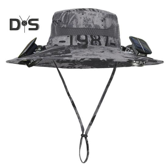 Солнечная шляпа-веер с широкими полями, двухрежимные вентиляторы, аккумулятор 800 мАч, шляпа для рыбалки на открытом воздухе, для пеших прогулок, езды на велосипеде, рыбалки