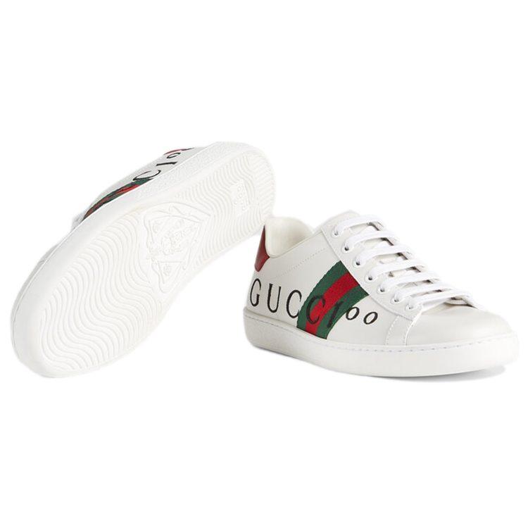 Gucci Женские Ace 'GUCCI 100 Print' Женские 677718 0FI60 9063