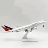 30СМ Модель самолета Philippine Airlines Игрушки для мальчиков и детей Смола Литье под давлением Самолет Модель-симулятор самолета Коллекционный подарок От