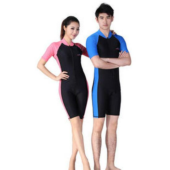 Unisex Adult Full Body Long Sleeve Swimsuit: Quick-Dry, Breathable, Sun-Protective for Surfing, Snorkeling, and Diving.