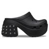 Crocs Клоги Siren с шипами 'Черные' Женские 209017