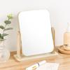 Rotating Wooden Tabletop Vanity Mirror for Bedroom and Dorm - Available In Small & Large Sizes