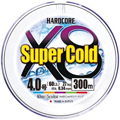 DUEL HARDCORE Supercold X8 Леска для рыбалки Рыбалка Высокая Высокая [Леска, Снасть, Прочность, Чувствительность]