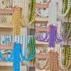 Tassel Beaded String Curtain Door Curtain Tassel Window Curtain Beaded Door Curtain  Home Decor