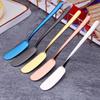 Jam Spreader Easy To Hold Widely Applied Portable Stainless Steel Butter Spreader Knife for Cake