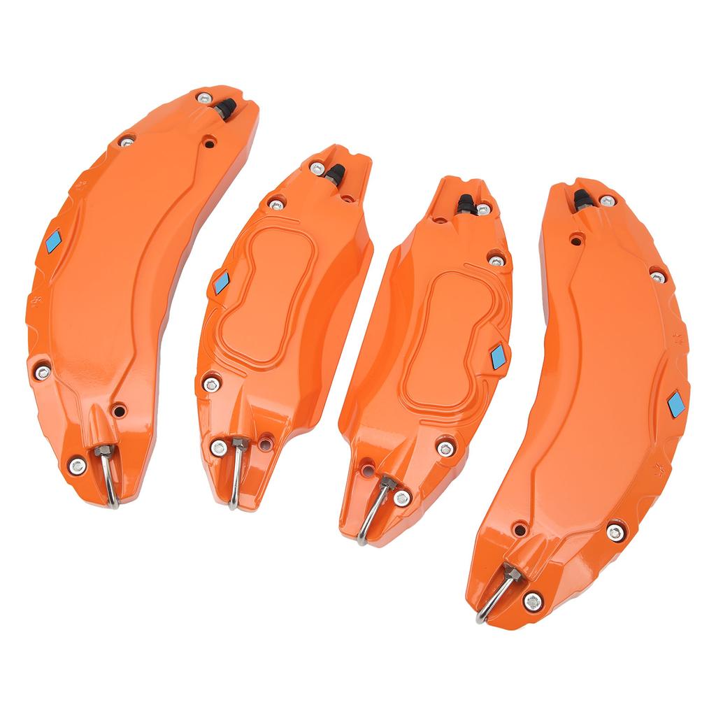 4 шт. 18-дюймовые и 19-дюймовые крышки суппорта ступицы колеса алюминиевый сплав дисковый тормозной суппорт защитная крышка