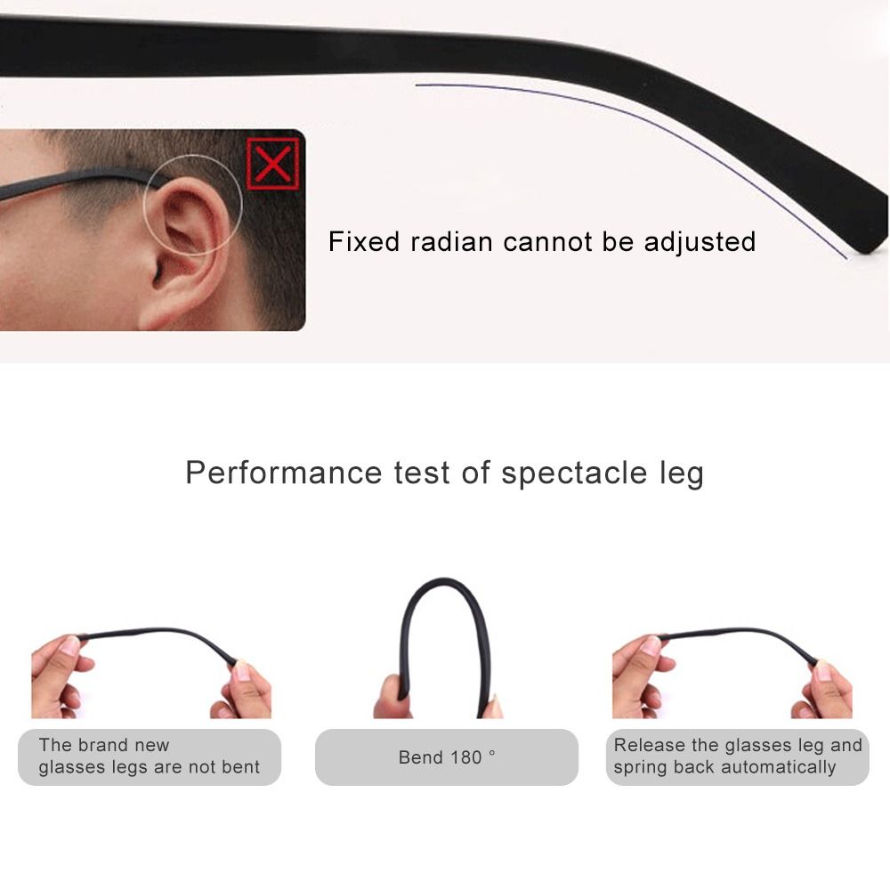 Single Tooth Repair Tool Anti-Slip Glasses Arm Replacement Leg Eyewear Accessories Spectacle Frame
