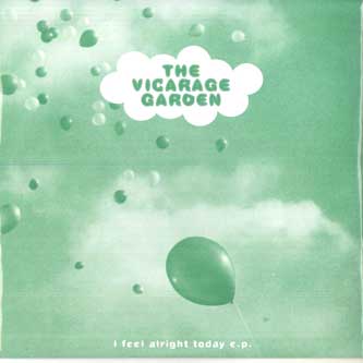 7-дюймовая пластинка VICARAGE GARDEN - I Feel Alright Today E.p. H004 HARMONYLABEL 1999 Япония Рок Б/у