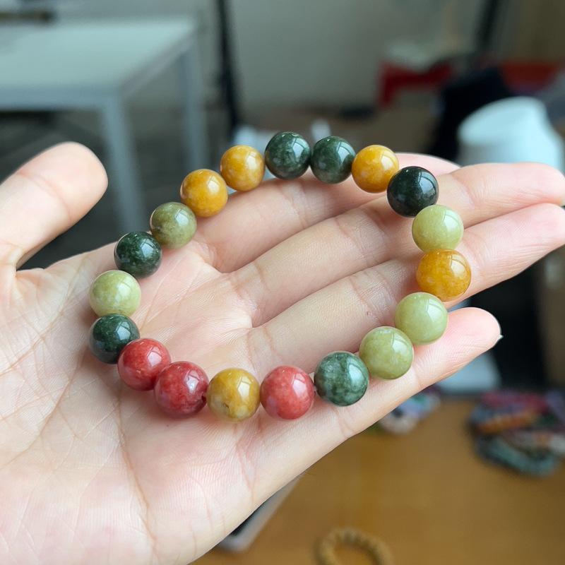 8MM досуг и мода серия ручная цепочка натуральные камни плетение браслет украшения подарок