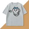 Cute Chiware on The Toilet Tshirt for Unisex Women Funny Cotton Short Sleeve Round Neck Tshirt Humor T Shirt Loose Casual Clothes