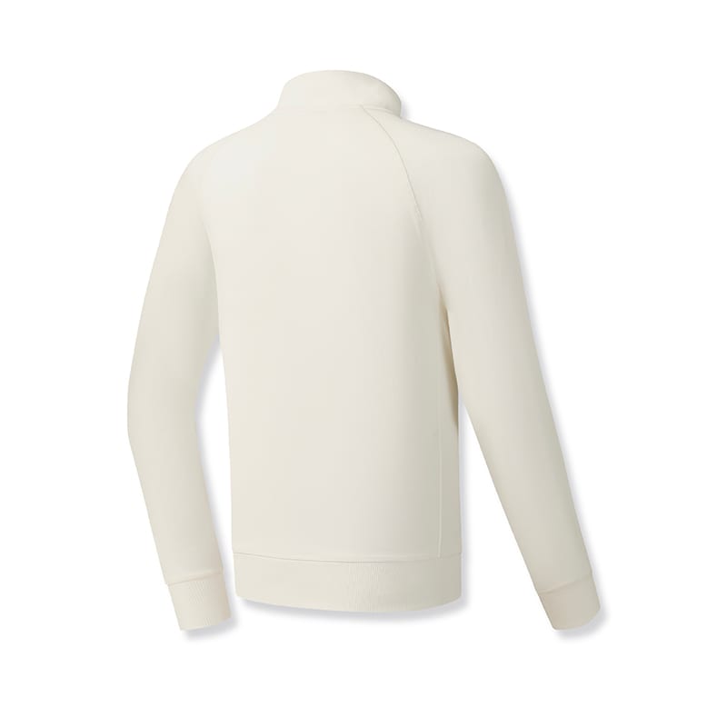Fila Мужские теннисные толстовки Heron White WT С воротником-стойкой Умеренно Обычный A11M533215F-WT