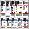 Travel Ticket Label Phone Case For Samsung Galaxy S24 S25 Edge S26 Ultra S22 S23 Plus S21 + S20 FE Soft TPU Back Cover Galaxy S2