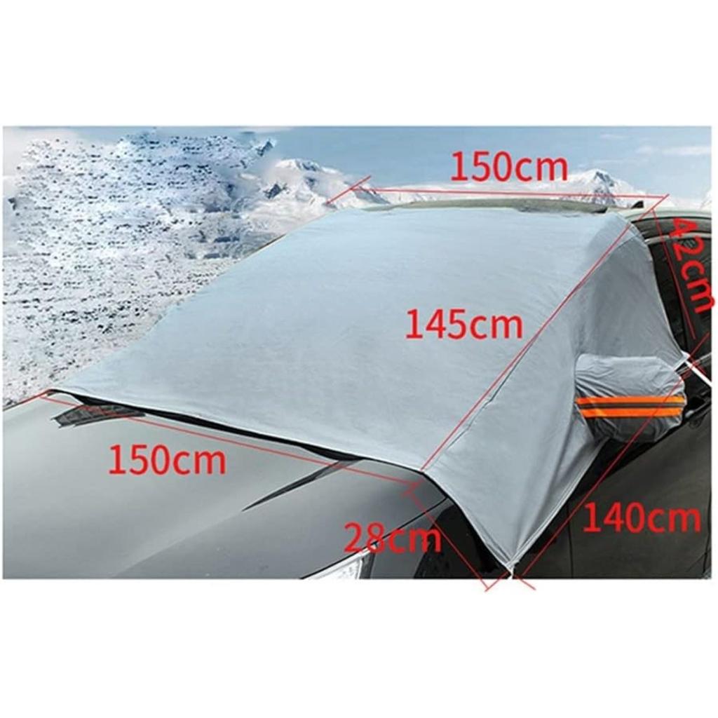 Car Windshield Cover Anti-freeze Sun Shadow Protector Winter Thickening Car Supplies Snow Glass Cover Anti-frost