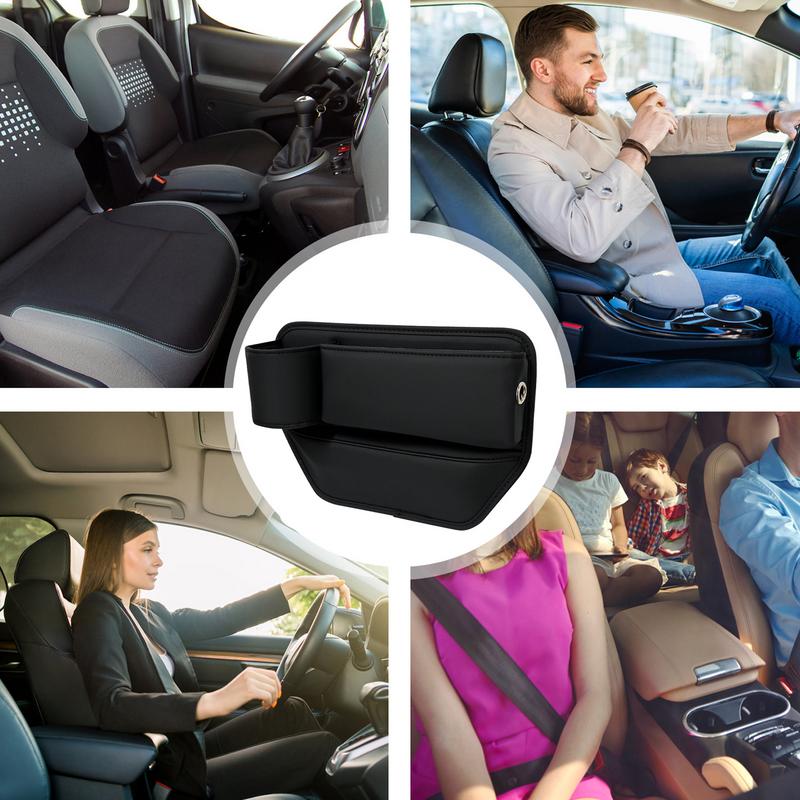 Многофункциональный органайзер для автомобильного сиденья Мягкий органайзер для автомобильного сиденья Элегантный дизайн Хранение автомобильного сиденья Многофункциональный Экономит место Надежно