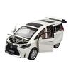Lexus LM300h 1:24 Scale Die-cast Metal Luxury Minivan Pull-Back Car Model - White