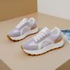 Модная женская обувь 2025 Весна Осень Новые Дышащие Нескользящие Женские Повседневные Спортивные Туфли Удобные Увеличивающие Рост Прошитые Беговые Туфли