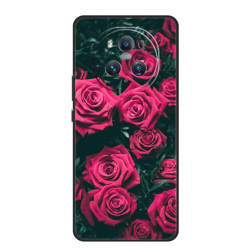 Чехол для Honor Magic6 Pro Животные ТПУ Силикон Мягкие Чехлы для Телефона Задняя Крышка для Huawei Honor Magic 6 Pro Волк Ударопрочный funda