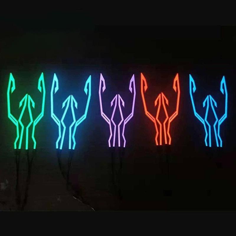 Водонепроницаемая светодиодная лента для велосипедного или мотоциклетного шлема для ночной езды