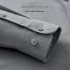 Мужская рубашка с длинным рукавом из байки с флисовой подкладкой Shanshan