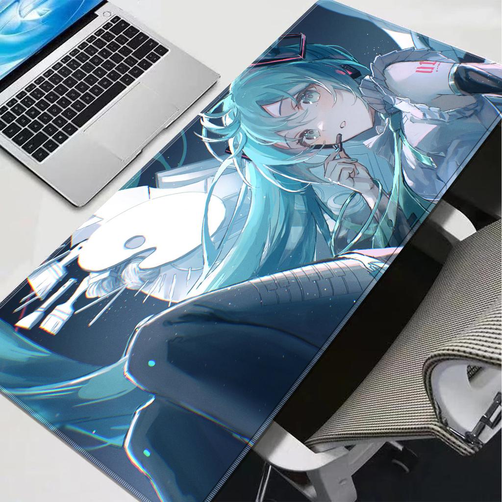 Mouse Pad Desk Mat Carpet Hhatsune MMiku Desk Accessories Laptop Gamer Mausepad Mousepad Office Tables Mouse Mats Keyboard Pad