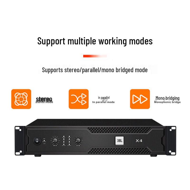 JBL X8 Professional Dual-Channel Power Amplifier