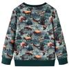 Sweatshirt pour enfants vert foncé 92/104/116/128/140
