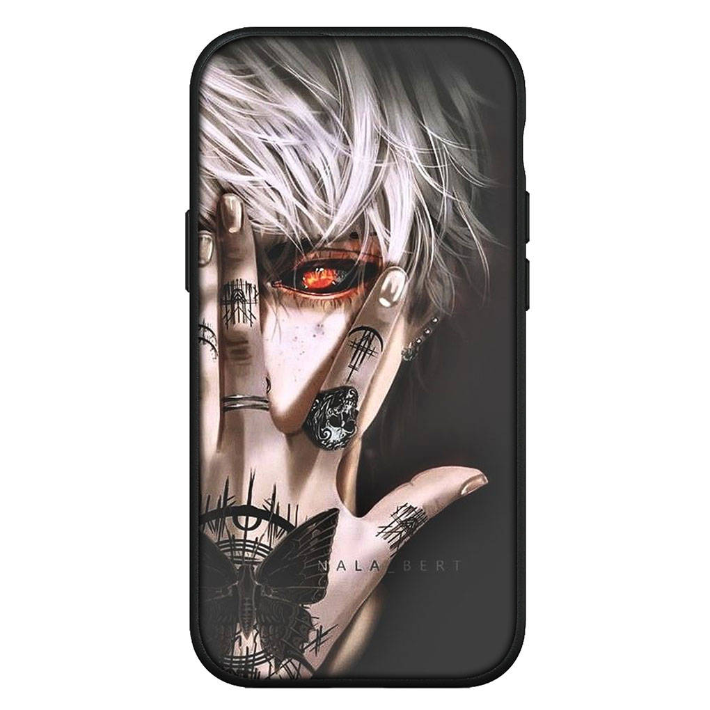 Чехол для iPhone 15 14 Xiaomi Redmi Note 13 12 11 Pro Max X 8 7 9 XR Samsung Galaxy S24 S23 A05 OPPO A15 Huawei Tokyo Ghoul Ken Kaneki чехол для телефона