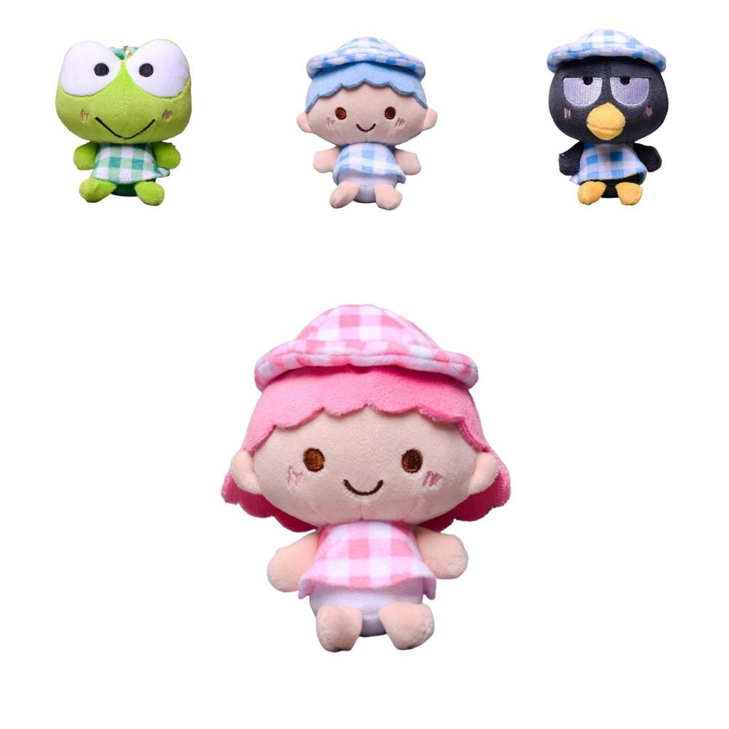 Милая Плюшевая Кукла-Подвеска Sanrio Куроми Мелоди Синнаморолл Для Украшения Сумки и Брелока