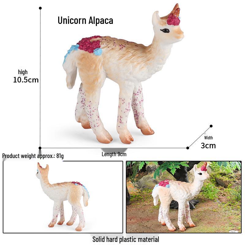 Dinosaur & Dragon Plastic Toy Set: Mythical Animal Figures for Kids